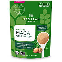 Мака Navitas Organics, Органическая мака, желатинизированная, 454 г (16 унций) - Оригинал