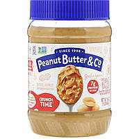 Арахисовое масло Peanut Butter & Co., Crunch Time, спред из арахисового масла, 16 унц. (454 г) - Оригинал