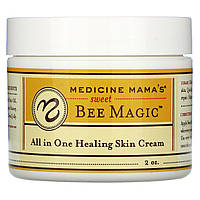 Средства с Алоэ вера Medicine Mama's, Sweet Bee Magic, универсальный лечебный крем для кожи, 2 унции -