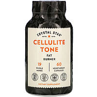 Жиросжигатель Crystal Star, Cellulite Tone (средство против целлюлита), 60 вегетарианских капсул - Оригинал