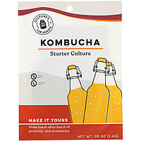 Травяной чай комбуча Cultures for Health, Kombucha, 1 Packet, .08 oz (2.4 g) - Оригинал