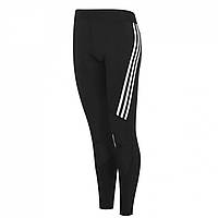 Легінси Adidas Alphaskin 3 Stripe Black/White, оригінал. Доставка з США/ЄС протягом 14 днів