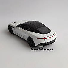Металева машина Aston Martin DBS Superleggera "Welly" масштаб 1:24, розмір 19 см, фото 4