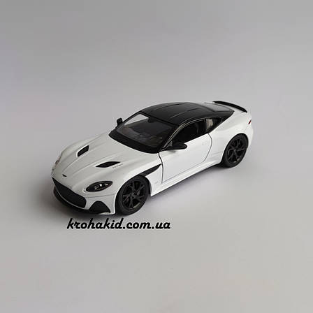 Металева машина Aston Martin DBS Superleggera "Welly" масштаб 1:24, розмір 19 см, фото 1