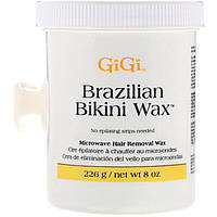 Воск для удаления волос Gigi Spa, Воск для бразильской эпиляции Brazilian Bikini Wax, разогревается в