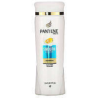 Шампунь для волос Pantene, Pro-V, Smooth & Sleek Shampoo, 12.6 fl oz (375 ml) - Оригинал