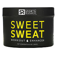 Усилитель тренировки Sports Research, Sweet Sweat, средство для тренировок, 184 г (6,5 унции) - Оригинал