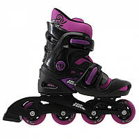 Роликові ковзани для дівчаток No Fear Girls Inline Skates Black/Purple, оригінал. Доставка від 14 днів