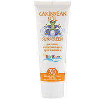 Солнцезащитное средство для детей Caribbean Solutions, Sol Kid Kare, солнцезащитное средство, SPF 30, 4 унции