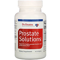 Предстательная железа Dr. Sinatra, Prostate Solutions, 60 Softgels - Оригинал