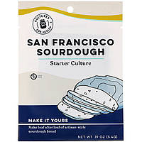 Смесь для приготовления хлеба Cultures for Health, San Francisco Sourdough, 1 Packet, .19 oz (5.4 g) -