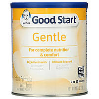 Детская молочная смесь Gerber, Good Start, Gentle, Infant Formula with Iron, 0 to 12 Months, 12.7 oz (360 g) -