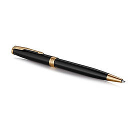 Кулькова ручка Parker SONNET 17 Black Lacquer GT BP 86032