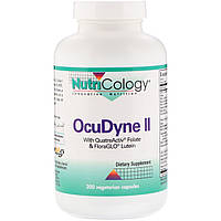 Препарат для глаз Nutricology, OcuDyne II, 200 вегетарианских капсул - Оригинал