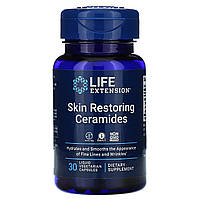 Препарат для волос, кожи и ногтей Life Extension, Керамиды для восстановления кожи, 30 жидких вегетарианских