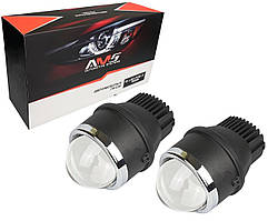 Автомобільні протитуманні лінзи AMS Bi-LED FOG 3" 3000K Світлодіодні фари, комплект 2шт