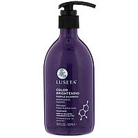 Шампунь для волос Luseta Beauty, Color Brightening, Purple Shampoo, 16.9 fl oz (500 ml) - Оригинал