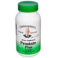 Препарат на основе трав Christopher's Original Formulas, Prostate Plus Formula, 460 mg, 100 Vegetarian Caps -