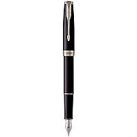 Ручка перьевая Parker SONNET 17 Black Lacquer CT FP F 86 115