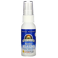 Мелатонин Source Naturals, NutraSpray Melatonin, натуральный апельсиновый вкус, 2 жидких унции (59,14 мл) -