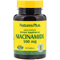 B3 Ниацин Nature's Plus, Ниацинамид, 1000 мг, 90 таблеток - Оригинал B3 Ниацин Nature's Plus, Ниацинамид, 500 мг, 90 таблеток, B3 Ниацин Nature's Plus, Ниацинамид, 500 мг, 90 таблеток - Оригинал B