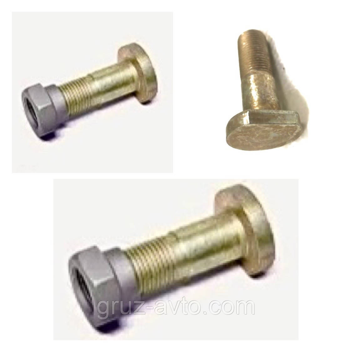 Болт М16*50*1,5 кріплення гальмівного барабана КамАЗ з гайкою 853028