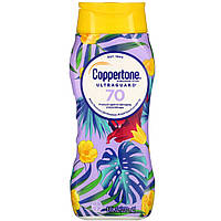 Солнцезащитное средство для тела Coppertone, UltraGuard, Sunscreen Lotion, SPF 70, 8 fl oz (237 ml) - Оригинал