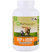 Вітаміни для собак Pet Naturals, Hip + Joint, For Dogs and Cats, 160 Chews, 8.46 oz (240 g), оригінал. Доставка з США/ЄС протягом