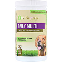 Вітаміни для собак Pet Naturals, Daily Multi, For Dogs, All Ages, Approx. 150 Chews, 18.52 oz (525 g), оригінал. Доставка з США/ЄС