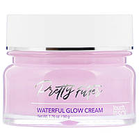 Корейское увлажняющее средство Touch in Sol, Pretty Filter, Waterful Glow Cream, 1.76 oz (50 g) - Оригинал