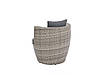 PE Rattan Garden Bistro Set Сірий CAPRI, фото 5