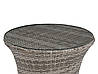 PE Rattan Garden Bistro Set Сірий CAPRI, фото 7