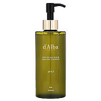 Очищающее средство для лица d'Alba, Peptide No-Sebum, Mild Gel Cleanser, 10.14 fl oz (300 ml) - Оригинал