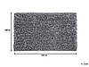 Килим Shaggy Area 160 x 230 см, чорний і білий CIDE, фото 10