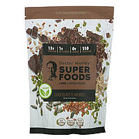 Растительный протеин Dr. Murray's, Super Foods, 3 Seed Protein Powder, Chocolate, 16 oz (453.5 g) - Оригинал