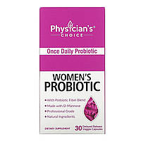 Пробиотическая формула Physician's Choice, Women's Probiotic, 50 Billion CFUs, 30 Delayed Release Veggie