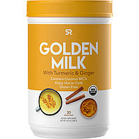 Куркума Sports Research, Golden Milk with Turmeric & Ginger, 10.6 oz (300 g) - Оригинал