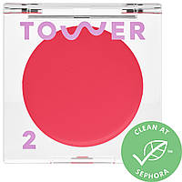 Бальзам для губ Tower 28 Beauty BeachPlease Lip + Cheek Cream Blush sun-kissed coral pink Standart Radiant -