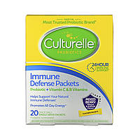 Пробиотическая формула Culturelle, Probiotics, Immune Defense Packets, Mixed Berry Flavor, 20 Once Daily