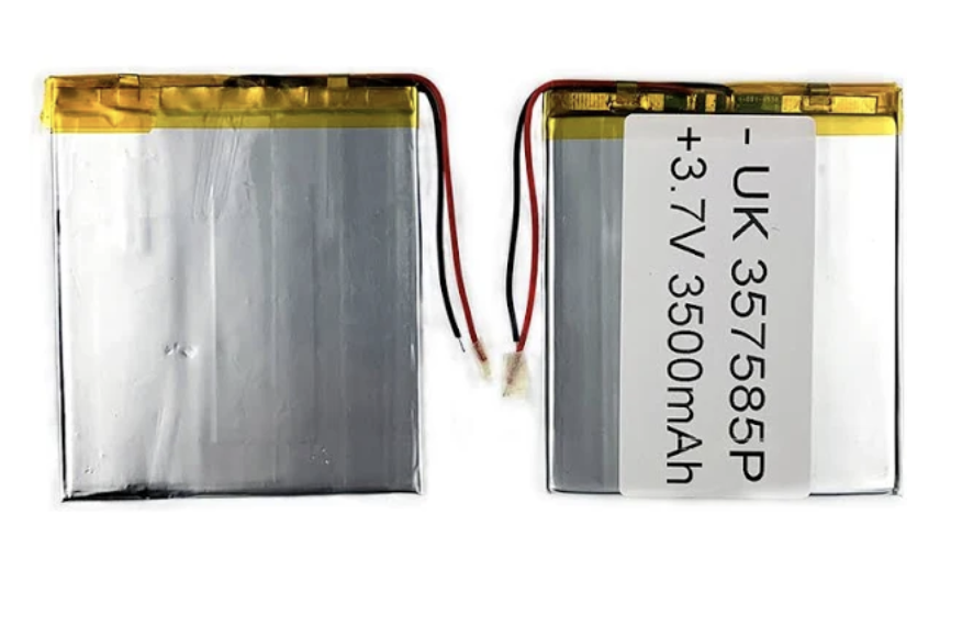 Акумулятор універсальний 357585Р 87 х 75 х 3 мм, 3500 mAh 3.7 V,