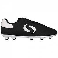 Детские бутсы Sondico Strike Firm Ground Juniors Football Black/White - Оригинал