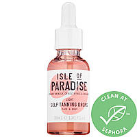 Автозагар для обличчя Isle of Paradise Self Tanning Drops Sun-Kissed Glow Standart, оригінал. Доставка від 14 днів