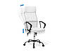 Обертовий офісний стілець білий DESIGN, фото 7