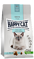 Сухой корм Happy Cat Sensitive Magen and Darm с чувствительным пищеварением с мясом утки и рисом, 4кг