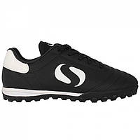 Дитячі сороконіжки Sondico Strike Childrens Astro Turf Trainers Black/White, оригінал. Доставка від 14 днів