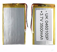 Акумулятор універсальний 0460100Р 100 х 62 х 4 мм, 3500 mAh 3.7 V,