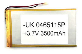 Акумулятор універсальний 0465115P 118 х 61 х 4 мм 3500 mAh 3.7 V,