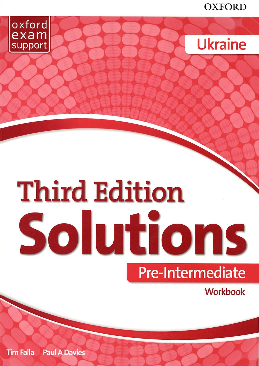 Solutions Pre-Intermediate Workbook Ukraine (3rd edition)