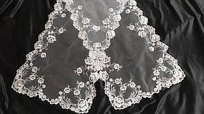Шарф ажурний до церкви, венчальна хустка, косинка церковна.