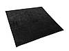 Килим Shaggy 200 x 200 см Чорний ЕВРЕН, фото 4